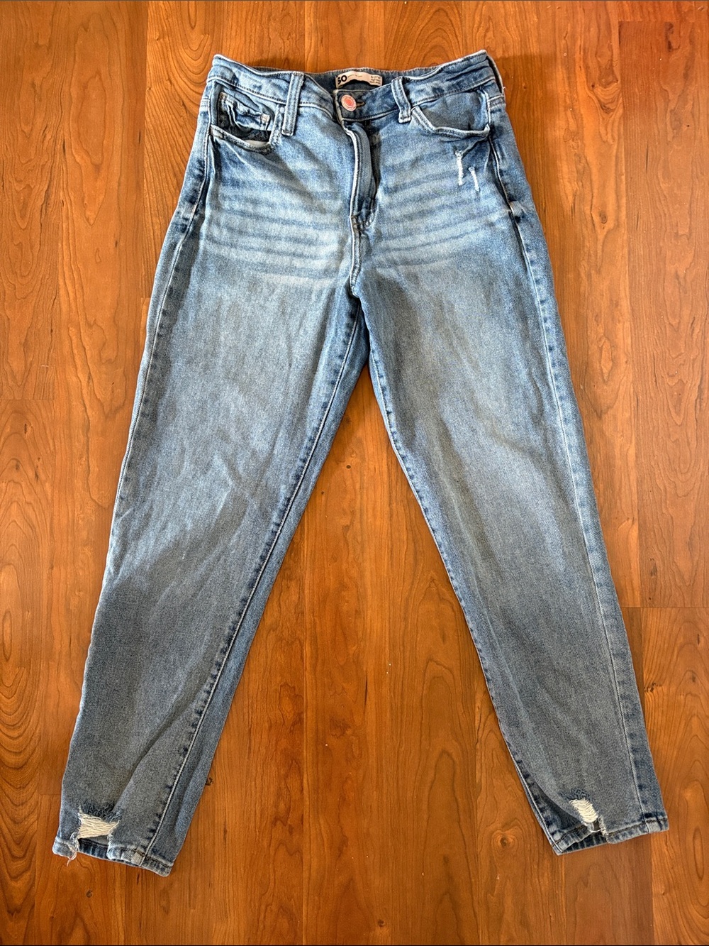 SO High Rise Mom Jeans
